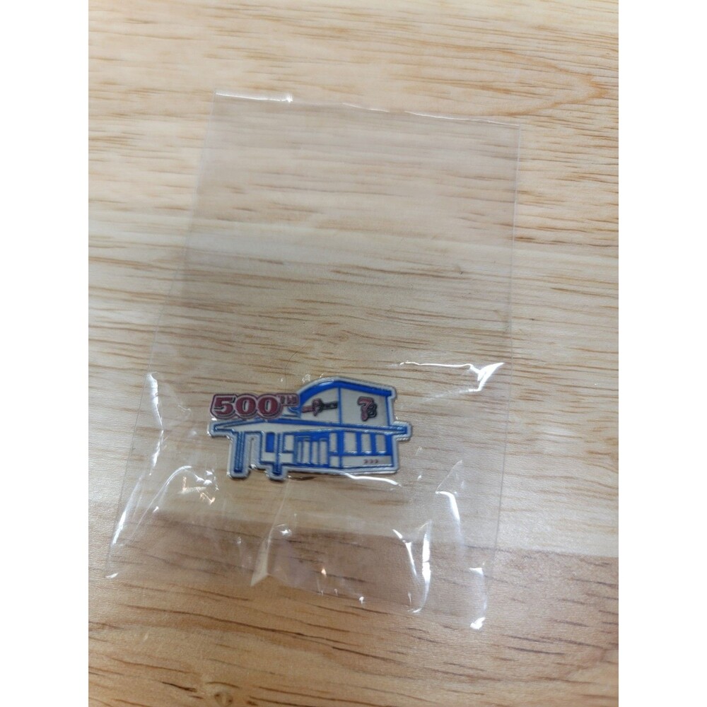 7 Brew Limited Edition 500th Store Opening Celebration Enamel Mini Pin Coffee